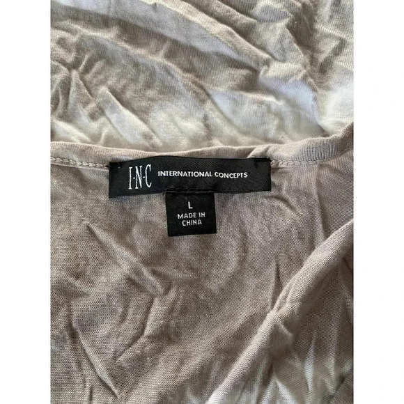 INC Tie Dye Spaghetti Strap Scoop Neck Tank Top - Picture 3 of 3